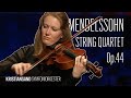 Felix Mendelssohn: String Quartet No.3 in D major, Op.44 No.1 - III. &amp; IV.