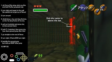 Shadow Temple Boat Room Gold Skulltula with Bombchu Action Swap Ground Jump