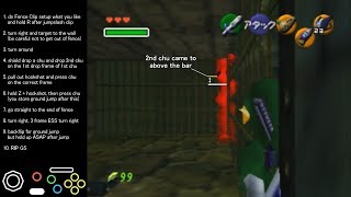 Shadow Temple Boat Room Gold Skulltula with Bombchu Action Swap Ground Jump