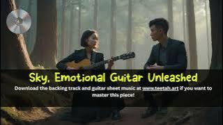 [ solo guitar rock ballad ]  Sky, Emotional Guitar Unleashed  | AWENK AUDICO