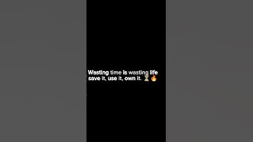 Stop Wasting Time ⏳ Save It, Use It, Own It 🔥 | Time Motivation