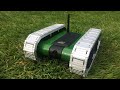 3D printed RC FPV tank rover