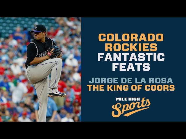 Fantastic Feats in Rockies History: Jorge de la Rosa is the King of Coors  Field 