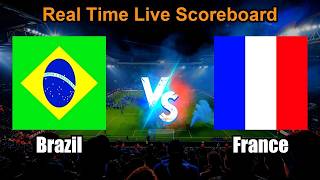 Brazil vs France LIVE | Friendlies 2026 | Full Match