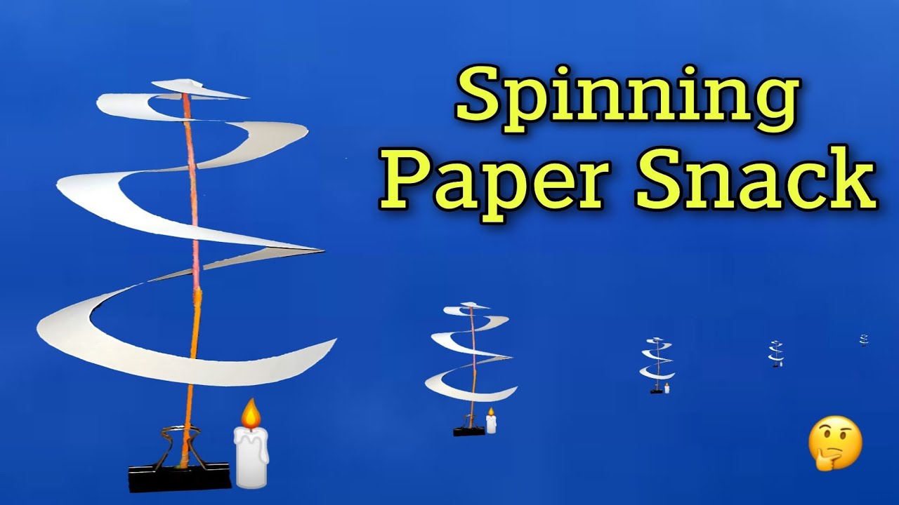 Easy Paper Spinners - STEAM Color Theory (Paper Crafts) 