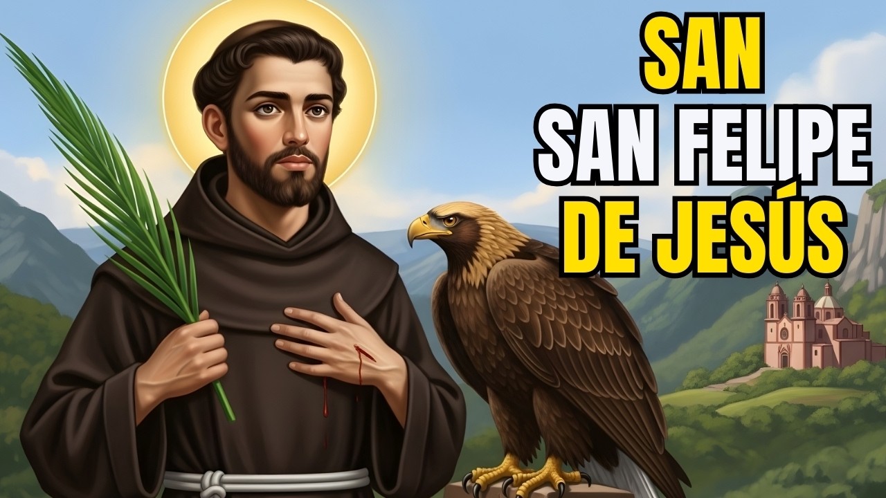 🌳 SAN FELIPE DE JESÚS: ÁRBOL Seco Floreció - Primer Santo MEXICANO 🇲🇽