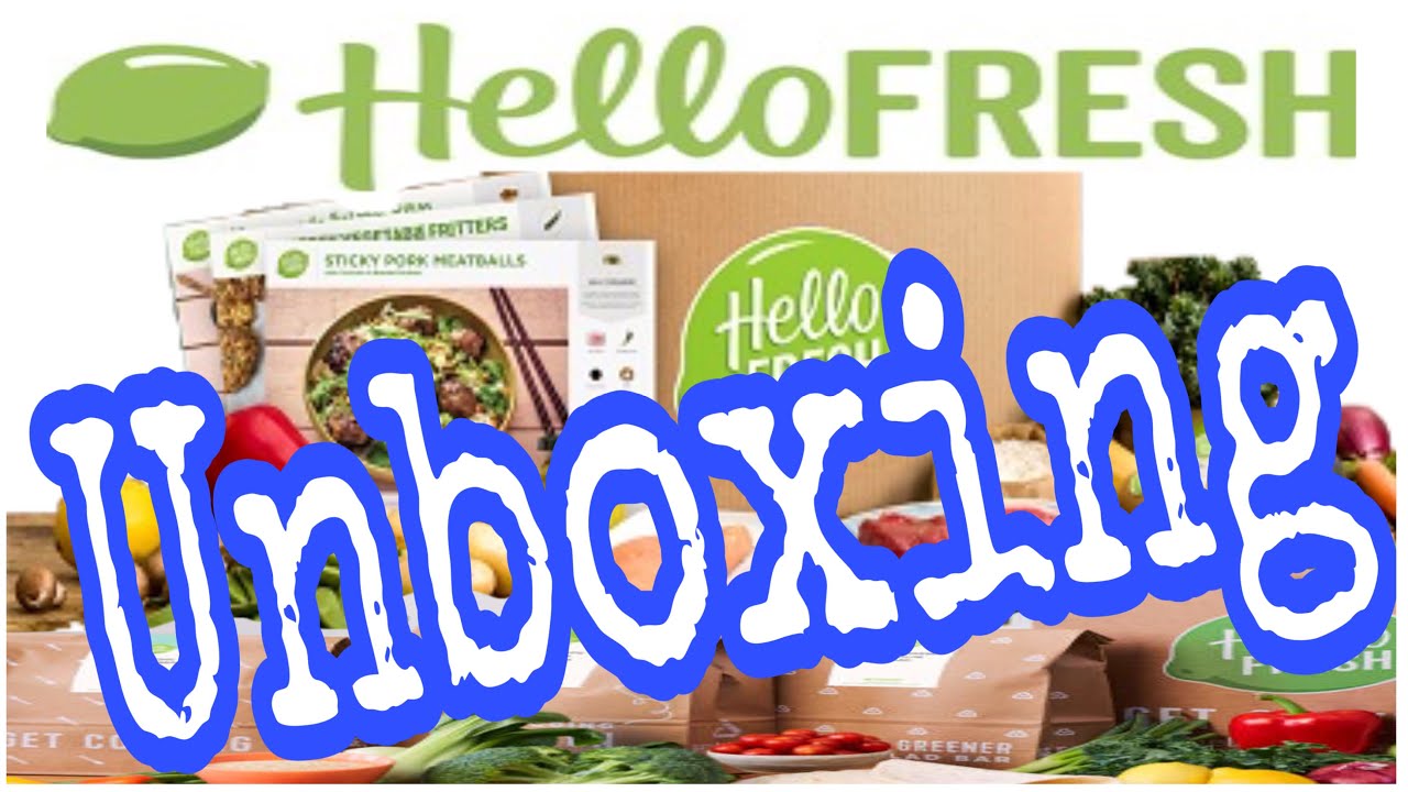 Hello Fresh Unboxing Youtube