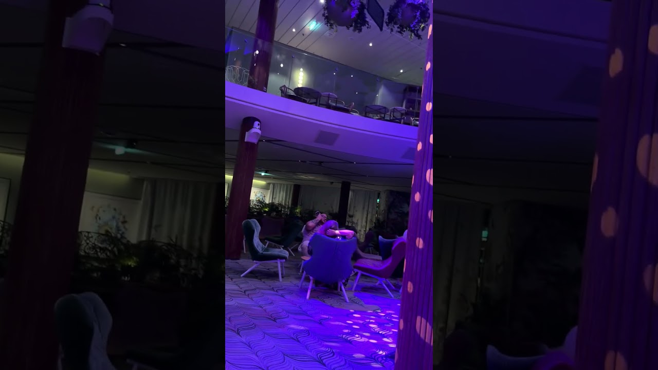 Celebrity Beyond Eden lounge. It’s all the way aft, back of the ship. Bar, shows, events.