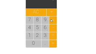 simple calculator using pure javascript