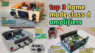 Top 3. TPA 3116d2 class d-based stereo amplifiers  how to make at home