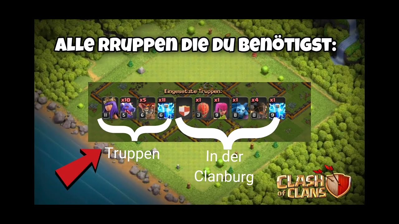 Clash Of Clans Angriffsstrategie Rathaus Level 10 Clash of Clans beste Rathaus 7/8/9/10 Angriffsstrategie😱😱😱 - YouTube