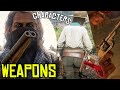 RED DEAD REDEMPTION 2 ☆ CHARACTERS WEAPONS ☆ RDR2 GANG MEMBERS GUNS