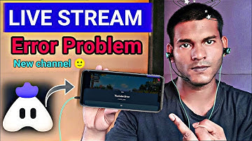 How To Fix Live Stream Error Problem Turnip  | turnip app se live stream kaise kare