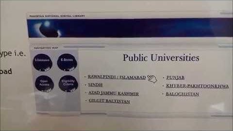 HEC Digital Library Demo? How to Access HEC Digital Library and its HEC library Resources
