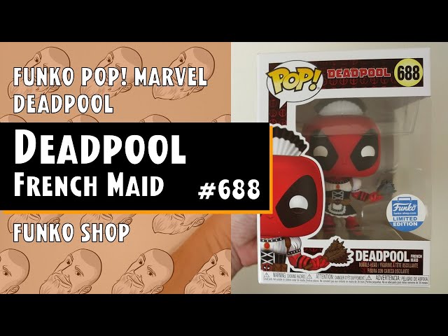 Pop! Deadpool As French Maid