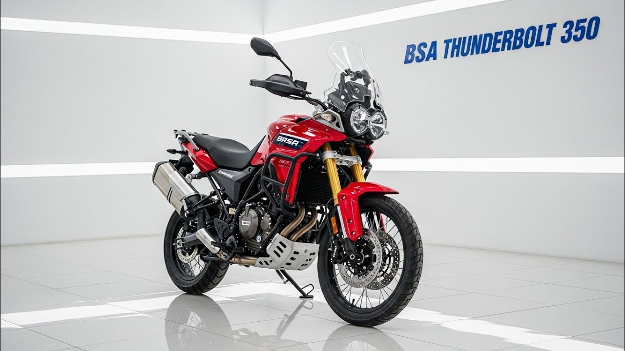 Официально представлен BSA Thunderbolt 350 2026 года — ретро-зверь с современной мощью!