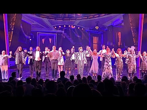 BEETLEJUICE The Musical Broadway - Curtain Call - Friday 8/12/2022 - in ...