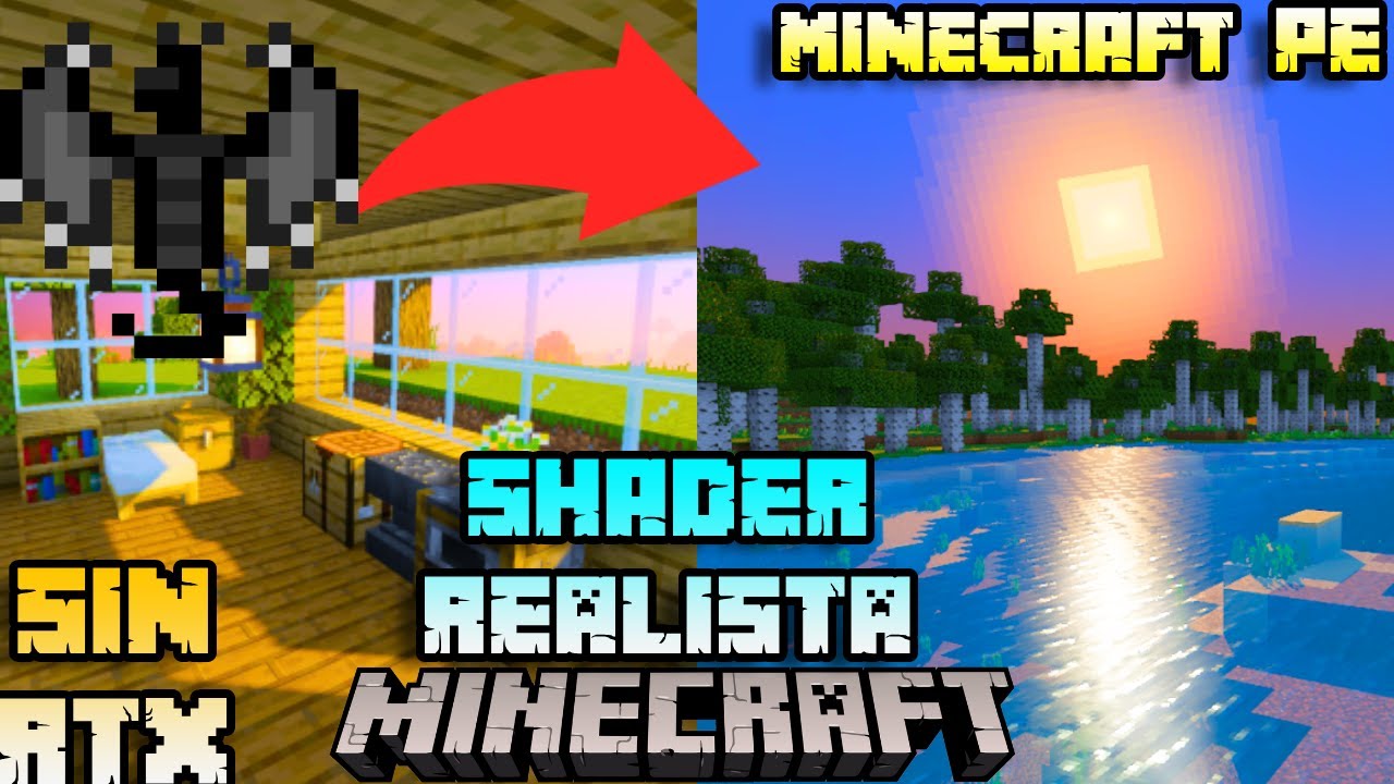 👉 Los 5 Mejores SHADERS REALISTAS para Minecraft PE 