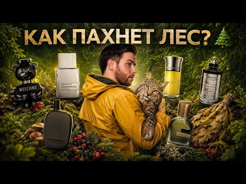 6 АРОМАТОВ С ЛЕСНЫМ ХАРАКТЕРОМ 🌲 | Хвоя, мох, лесные ягоды, земля и дым
