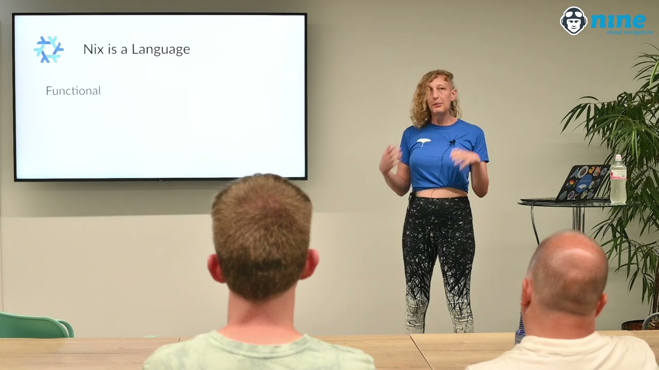 TechTalkThursday #25 – Lena Fuhrimann: NixOS, How My Laptop Became Declarative