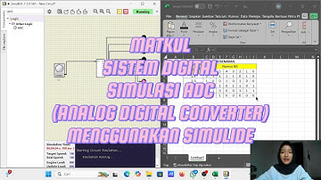 Simulasi Konversi Sinyal Analog ke Sinyal Digital Menggunakan Aplikasi SimulIDE