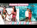 OUR HONEYMOON - FLORIDA/BAHAMAS (tips, tricks, DISNEYWORLD FOR FREE & GETTING STUCK ON A RIDE!!)