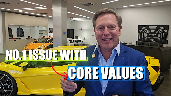 #1 Issue with Core Values