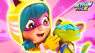  Super Cat Action Pack Cartoon Adventures For Kids