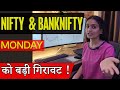 Bank nifty Monday trading setup- Big fall coming in nifty ?