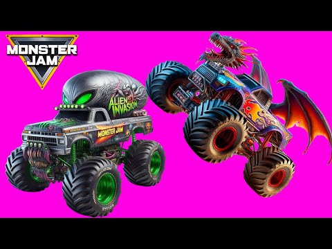 Arena Championship Series Monster Jam - Grave Digger Monster Trucks | Coffin Dance Song COVER #08