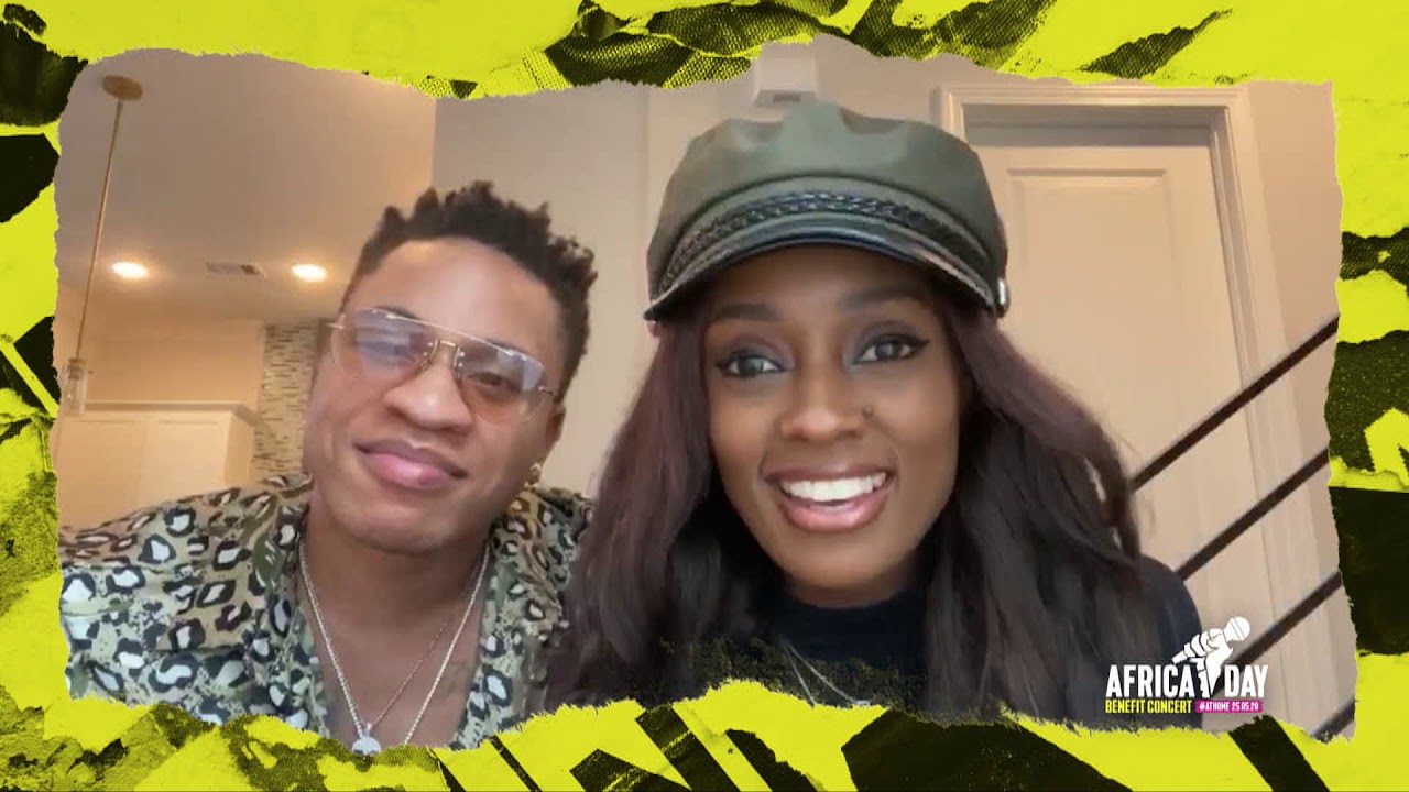 Moments | Africa Day Message From Rotimi & Vanessa
