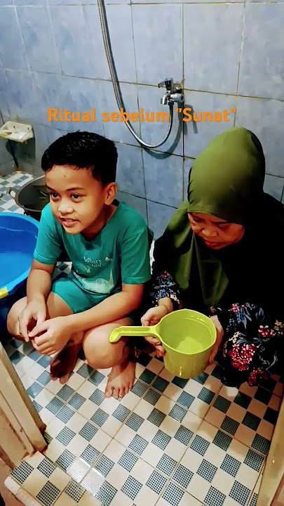 Prosesi Ritual sebelum anak laki laki di Sunat pada masyarakat Bugis-Makassar #shorts
