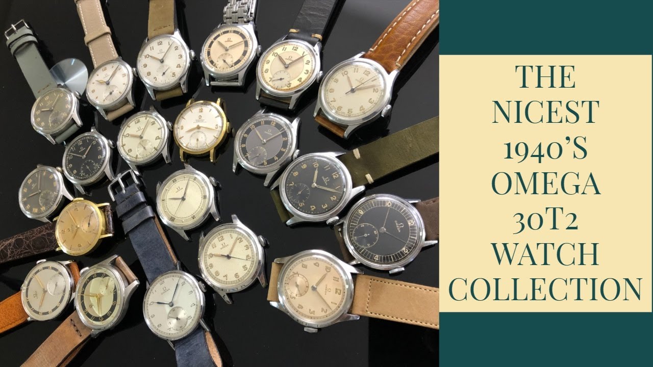 vintage omega watches 1940s