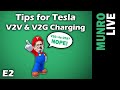 Tips for Tesla E2 - Vehicle-to-Vehicle (V2V) and Vehicle-to-Grid (V2G) Charging