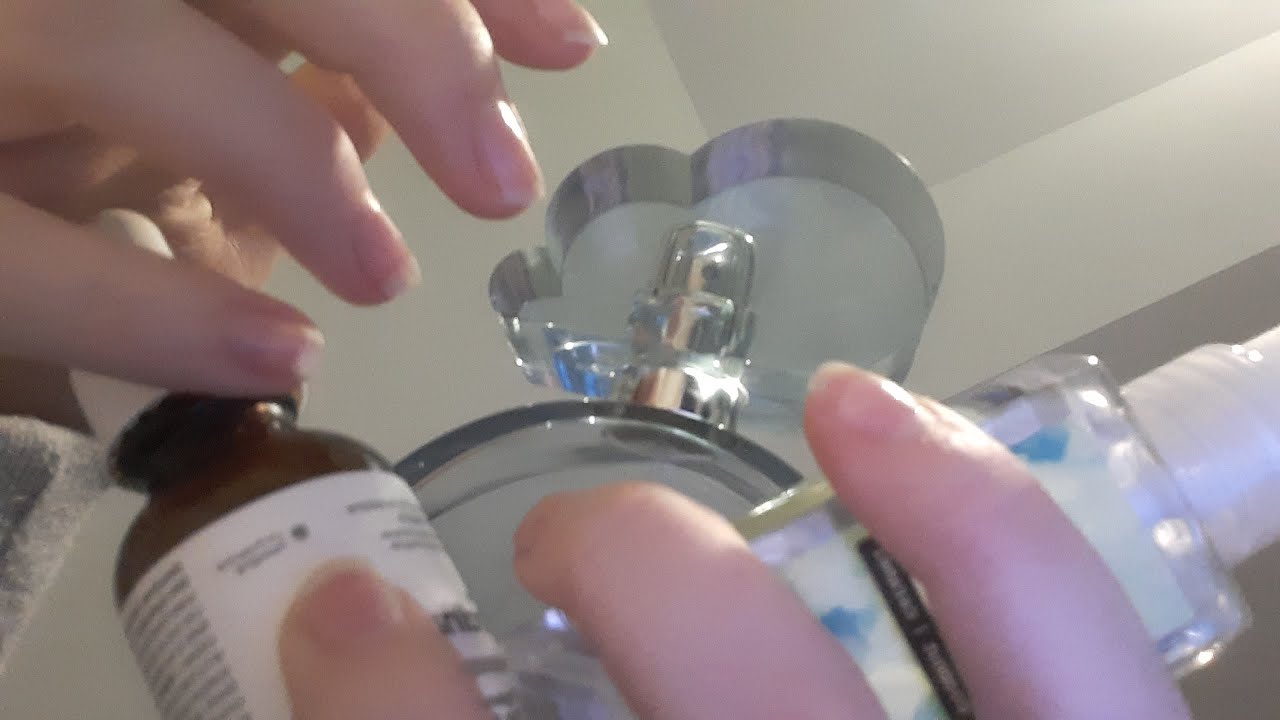 ASMR lofi bottle tapping, scratching no talking