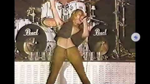 SKID ROW " slave to the grind / big guns" live Wembley Stadium 1991 (mono)