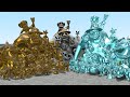 GOLDEN ZOONOMALY MONSTERS VS DIAMOND ZOONOMALY MONSTERS In Garry