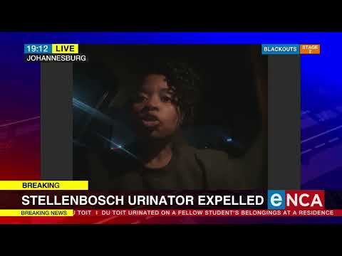 Discussion | Stellenbosch urinator expelled