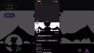 Bad Apple but it’s on a Discord profile
