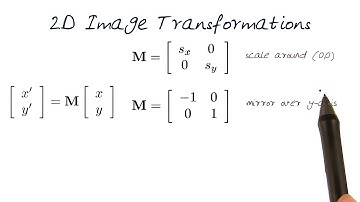 2D Image Transformations