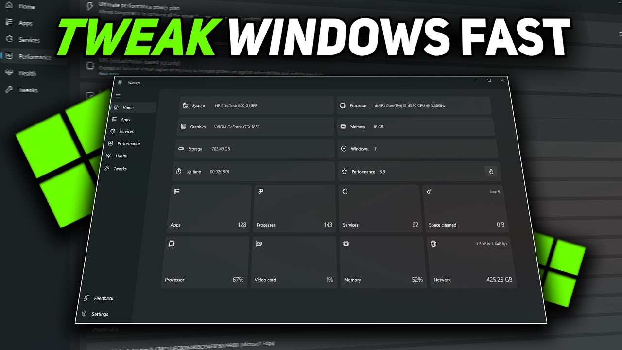 Fix Windows & Boost Performance – WinToys Ultimate Windows 11 Optimizer!