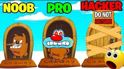 NOOB vs PRO vs HACKER | In Do Not DISTURB! | Iconic GamePlay