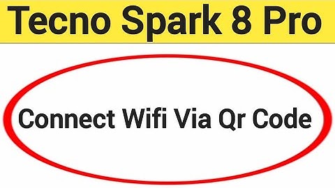 How to connect WiFi via QR code, Tecno Spark 8 Pro me Bina password ke Wi Fi connect kaise karen