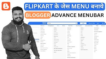 How to create drop down menu in blogger 2024 | how to create menu bar in blogger | Blogger Menu edit