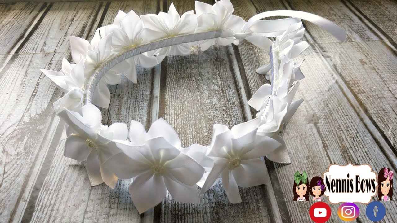 CORONA DE BAUTIZO CONFIRMACION O GRADUACION | BAUTISIM GRADUATION HEADBAND