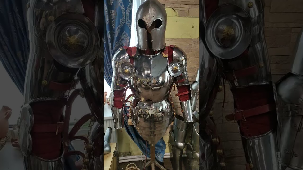 Эволюция Доспехов рыцаря #история #средневековье