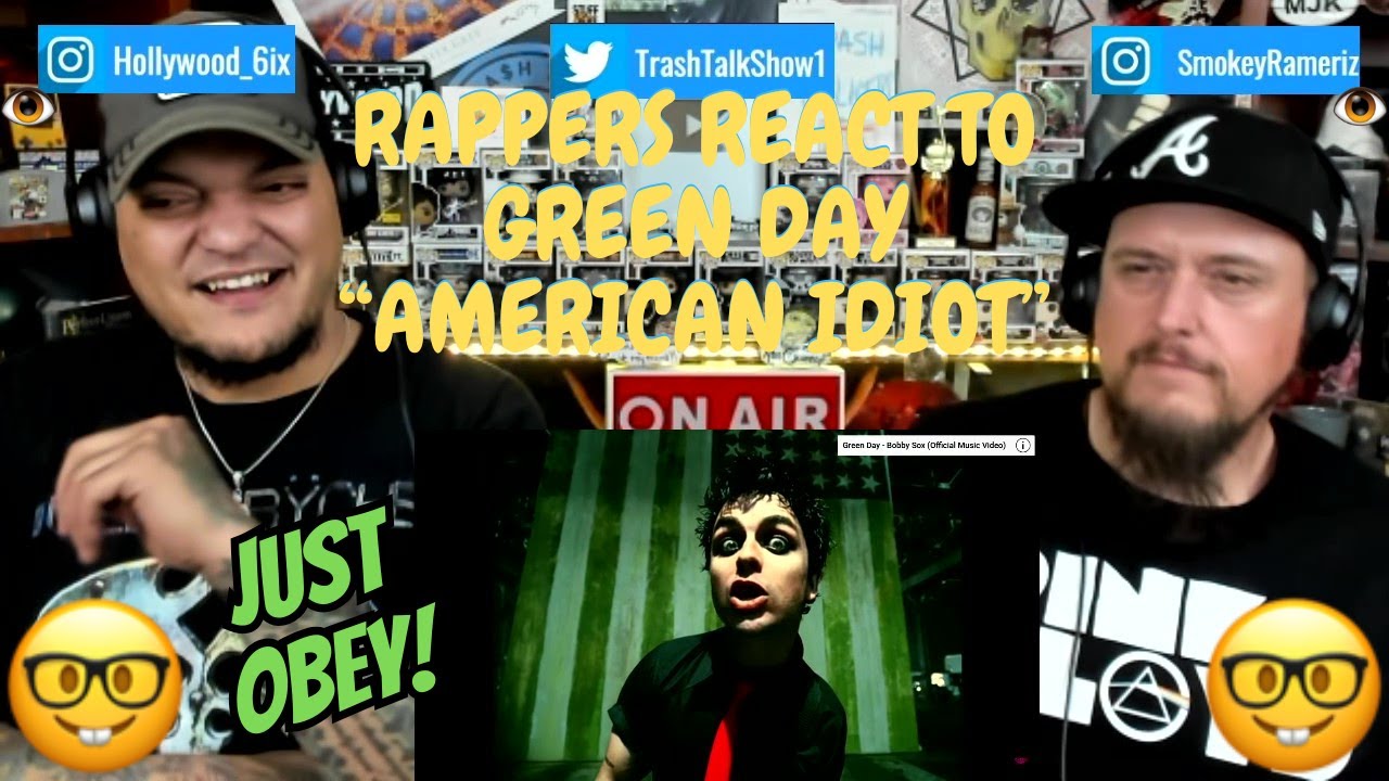 Rappers React To Green Day "American Idiot"!!!