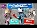 TRUTH OR DARE !!  PILIHAN TERBERAT ANTARA PACAR ATAU??! - Minecraft Animation