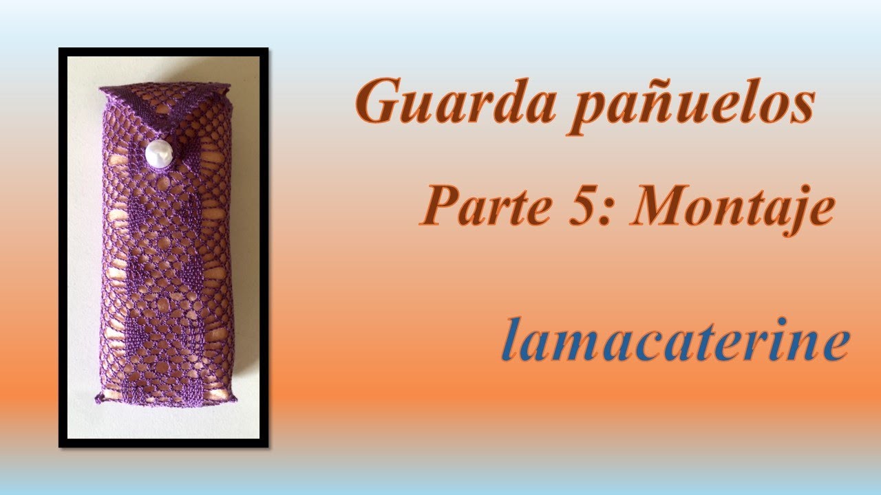 05/5 Funda paquete de pañuelos 🤧​: Montaje