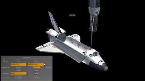FlightGear Space Shuttle HST Deployment